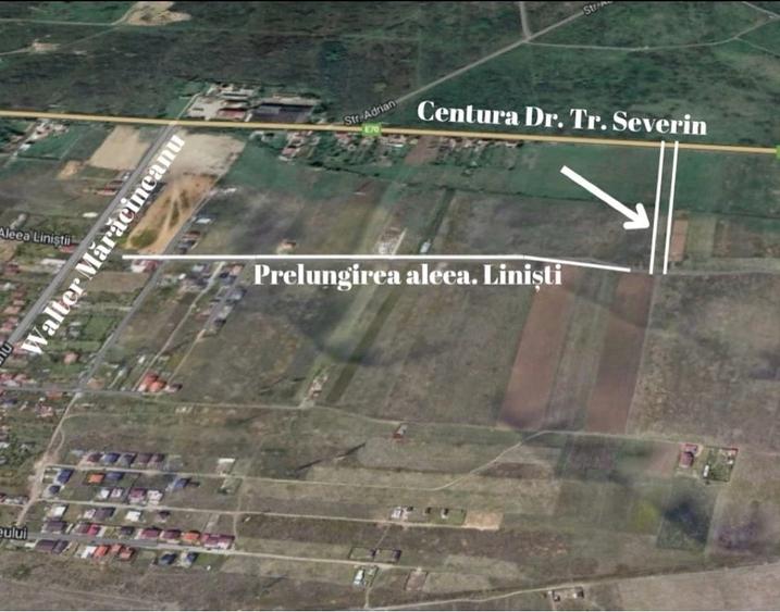 Teren de 6000 mp, în Mărăcineanu