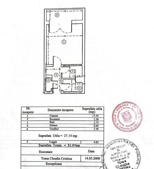 De vanzare garsoniera pe Lucretiu Patrascanu - metrou Costin Georgian - 16