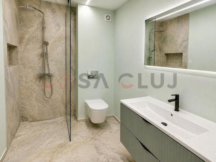Apartament cu 2 camere semidecomandat, mobilat în Gheorgheni