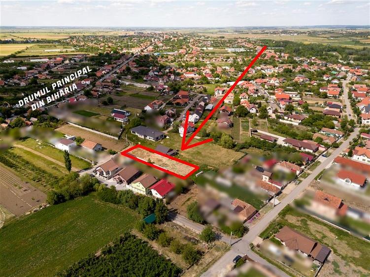 RECO Teren intravilan de vanzare Biharia , 609 mp - 1