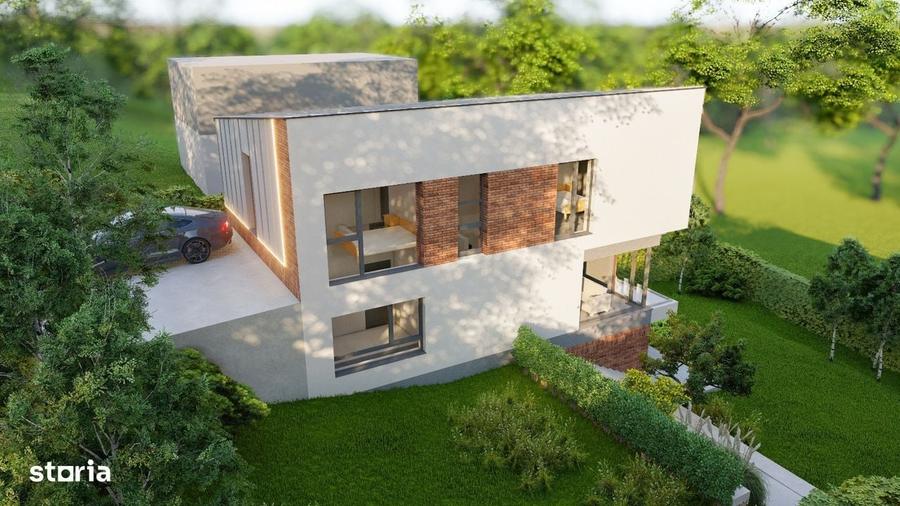 Casă cu 4 camere cu Teren 600 Mp în Baciu