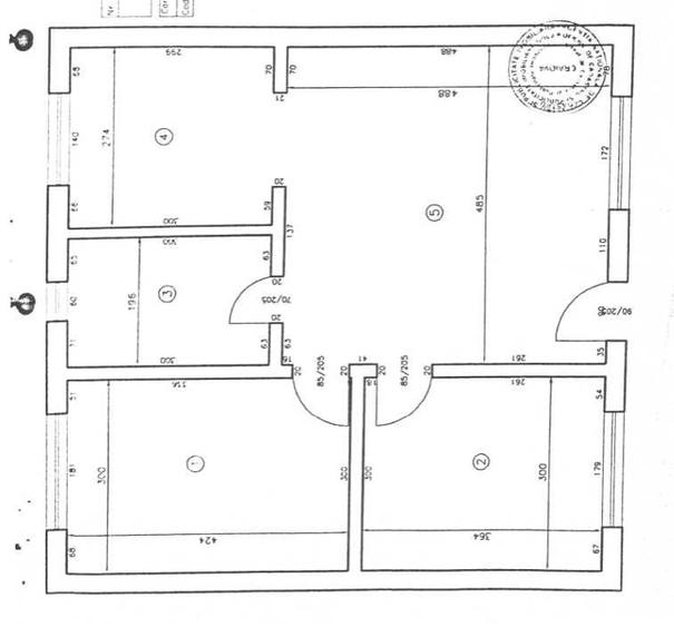 Casă cu 3 camere în Exterior Vest