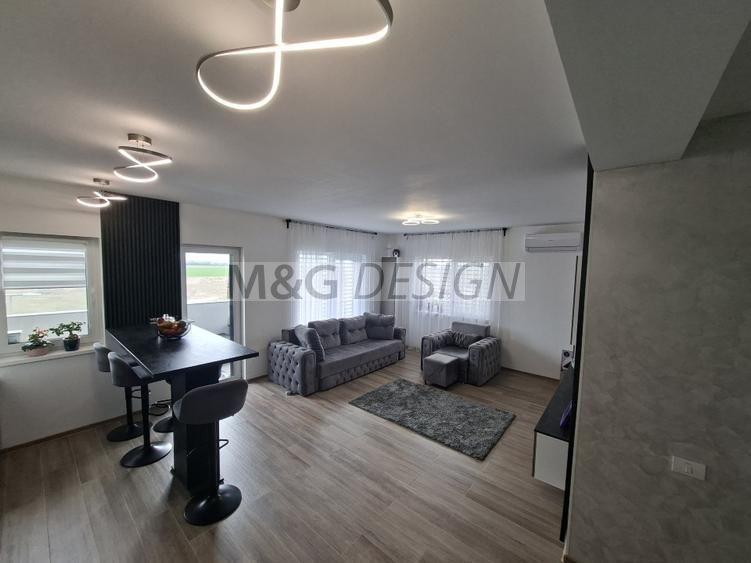 Apartament cu 3 camere decomandat, mobilat în Giarmata-Vii