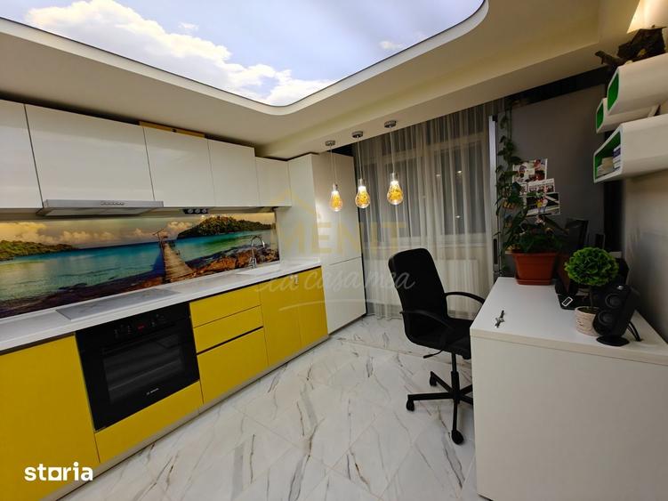 Apartament cu 3 camere decomandat, mobilat în Central