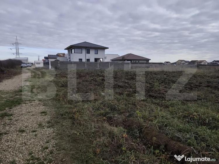 Teren de 753 mp, în Nufărul