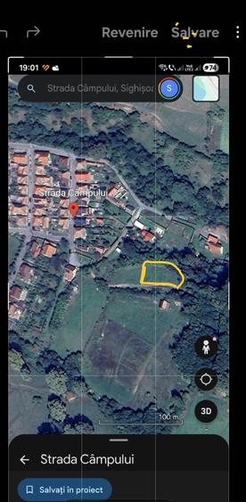 Teren de 1550 mp, în Exterior Vest