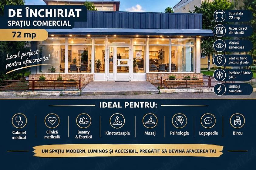 Spațiu comercial, de 60 mp, în Central