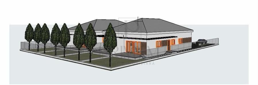 Duplex cu 3 camere cu Canalizare în Moșnița Nouă