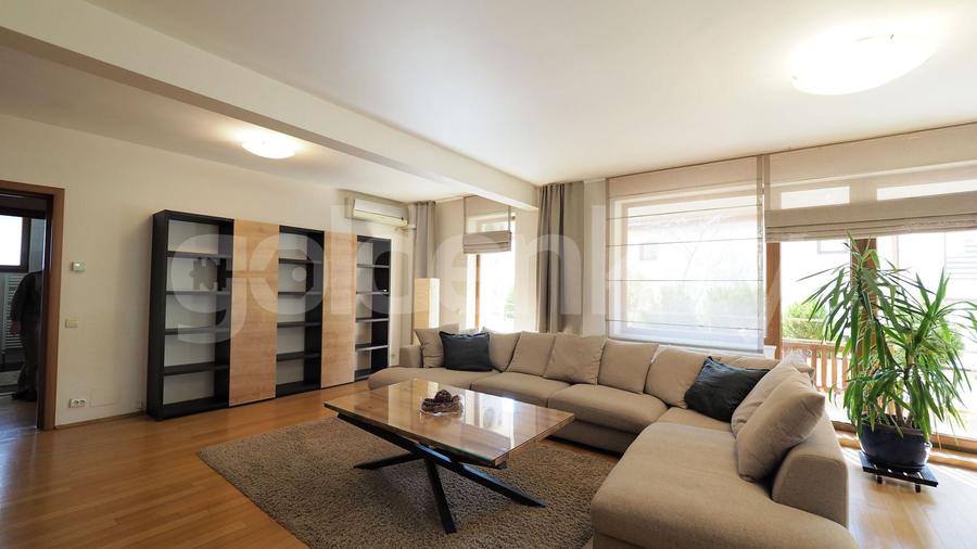 Apartament cu 4 camere decomandat, mobilat în Herăstrău