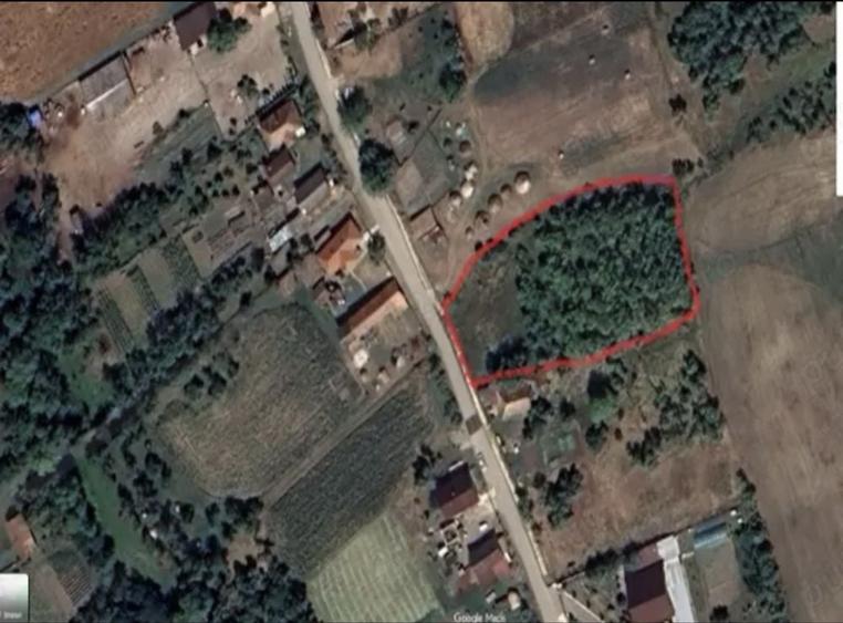 Teren de 2250 mp, în Aluniș