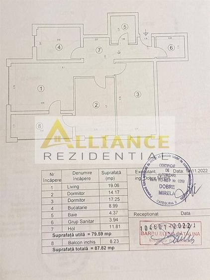 Apartament cu 3 camere semidecomandat, mobilat în Berceni