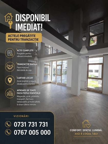 Apartament cu 3 camere decomandat în Central