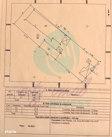 Casă cu 6 camere cu Teren 344 Mp în Văcăresti