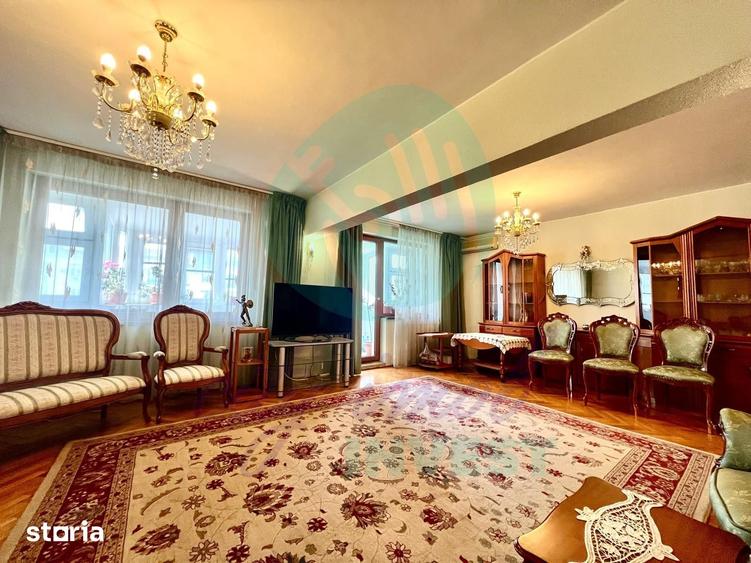 Apartament cu 4 camere decomandat, mobilat în Decebal
