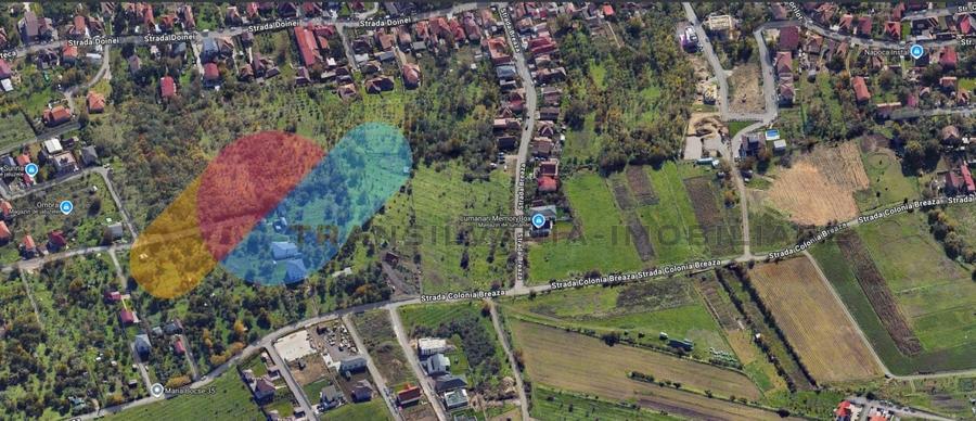 Teren Construcții intravilan de 2500 mp, în Dâmbul Rotund