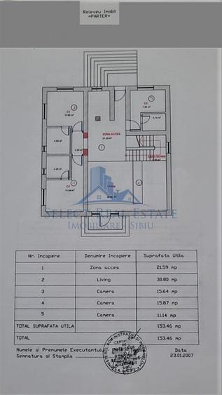 Casă individuală cu 12 camere cu Teren 568 Mp în Cristian