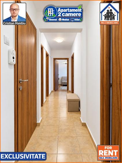 Apartament cu 2 camere decomandat în Titan
