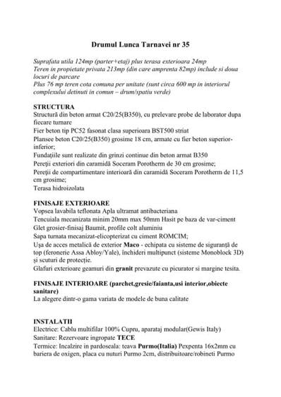 Duplex cu 4 camere cu Canalizare în 1 Decembrie 1918