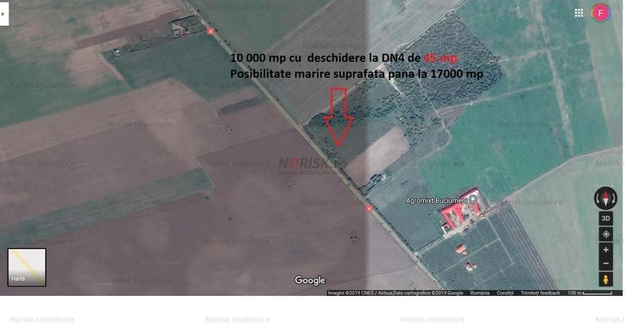 Teren agricol extravilan de 10000 mp, în Frumușani