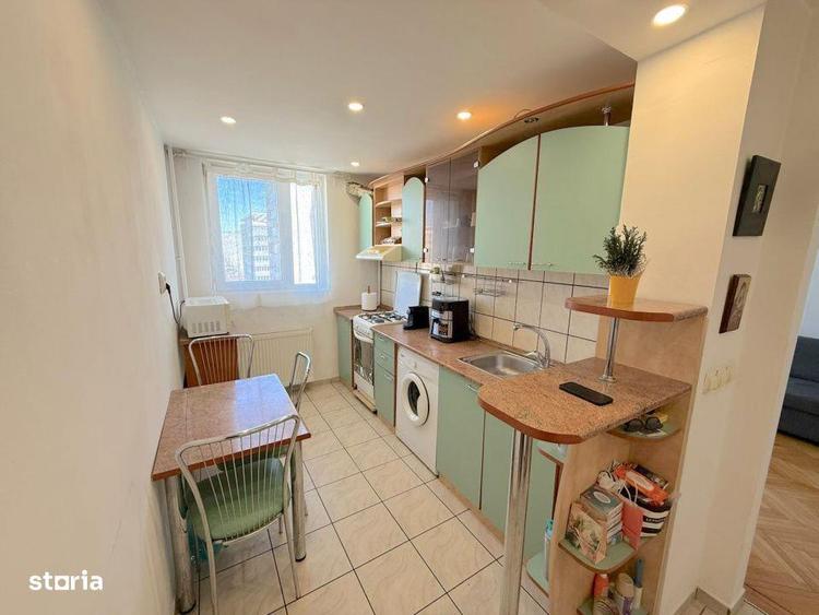 Apartament cu 2 camere, mobilat în Matei Voievod