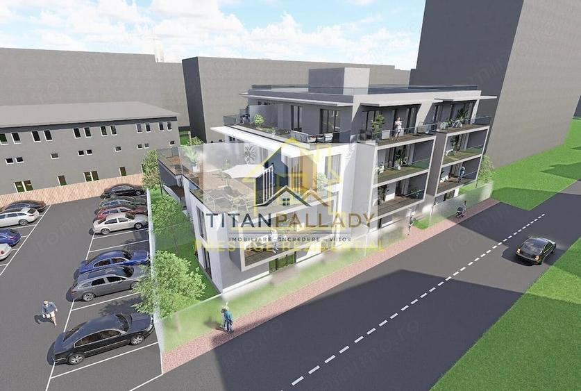 Apartament cu 3 camere decomandat în Titan