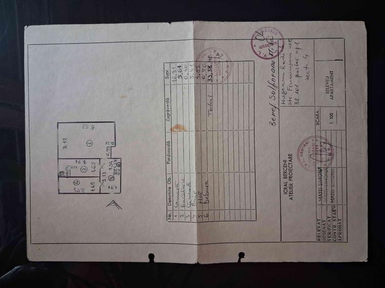 Garsonieră decomandată în Berceni