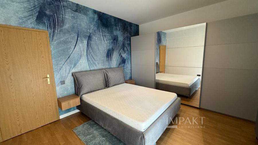 Apartament cu 2 camere semidecomandat, mobilat în Central