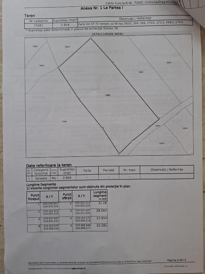 Teren agricol extravilan de 7069 mp, în Măcărești
