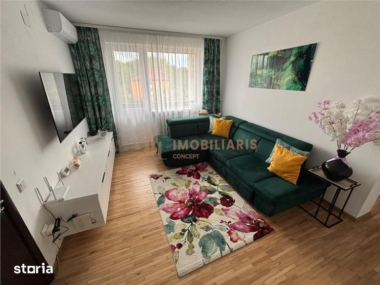 Apartament cu 2 camere semidecomandat în Săsar