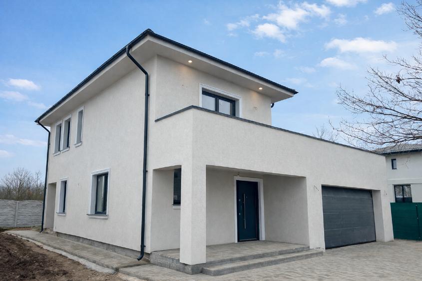 Casă individuală cu 4 camere cu Garaj în Crevedia