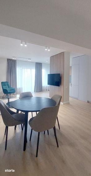 Apartament cu 2 camere semidecomandat, mobilat în Plopilor