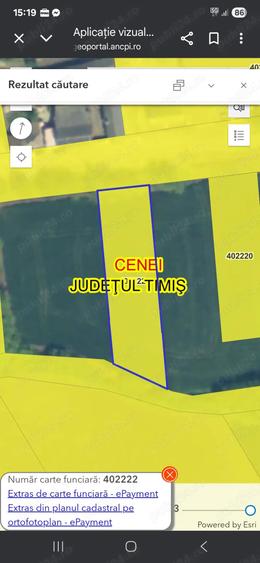 Teren în Cenei