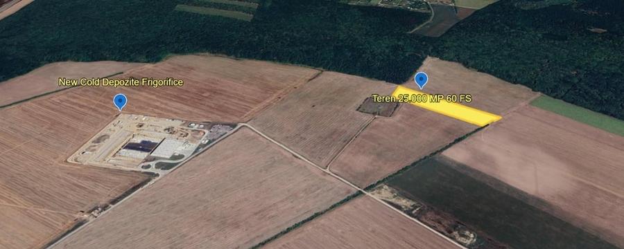 Teren agricol intravilan de 25000 mp, în Ștefăneștii de Jos