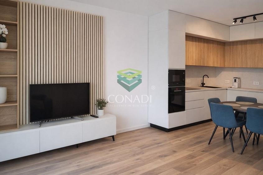 Apartament cu 2 camere semidecomandat, mobilat în Domenii