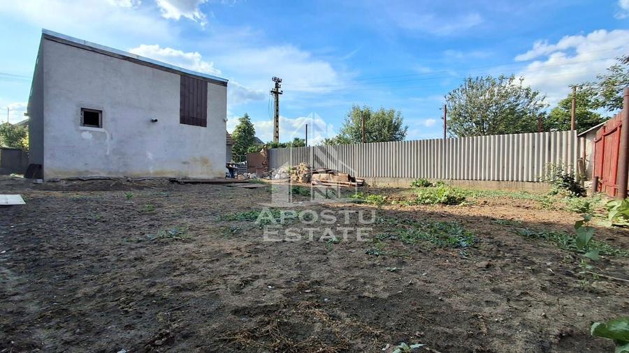 Casă individuală cu 2 camere cu Canalizare în Micălaca