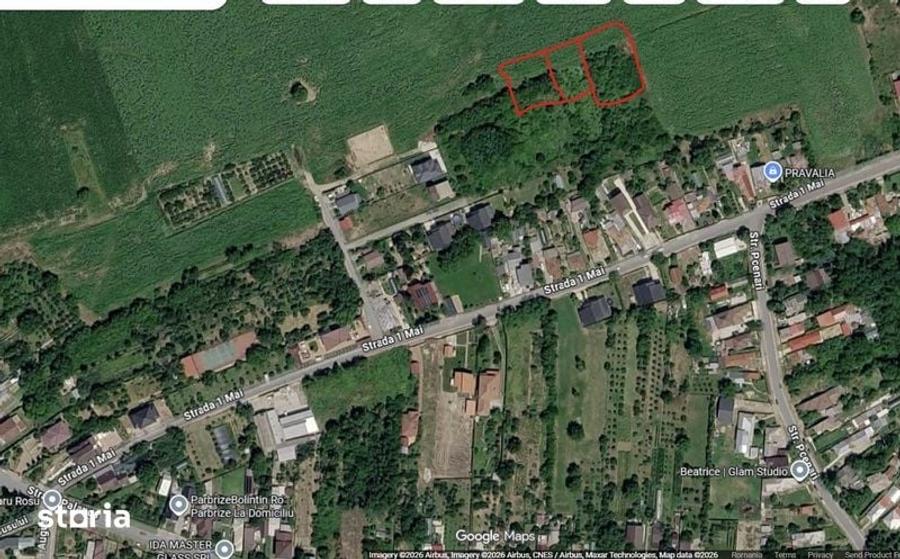 Teren de 547 mp, în Central