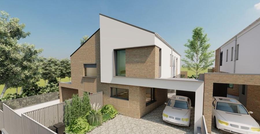 Duplex cu 4 camere cu Canalizare în Iris