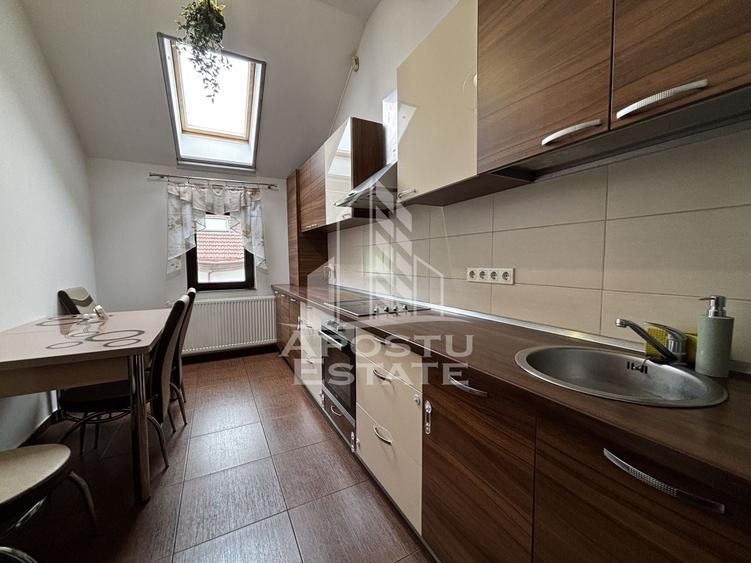 Mansarda inalta cu 2 camere de vanzare, loc de parcare, Dumbravita - 5