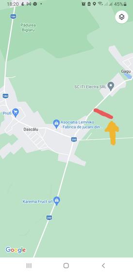 Teren de vanzare Dascalu - 1