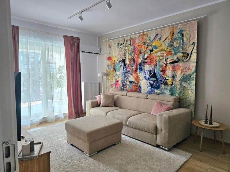 Apartament cu 2 camere decomandat, mobilat în Theodor Pallady