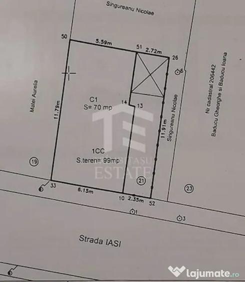 Casa 3 camere de Vanzare | Strada Ia?i 21 | Comision 0% - 11