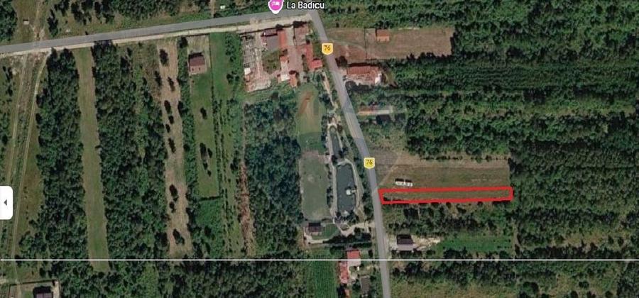 Teren Construcții extravilan de 1025 mp, în Drăguș