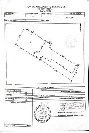 Teren Construcții intravilan de 246 mp, în Apollo