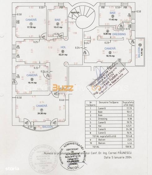 Casă cu 4 camere cu Teren 1000 Mp în Central