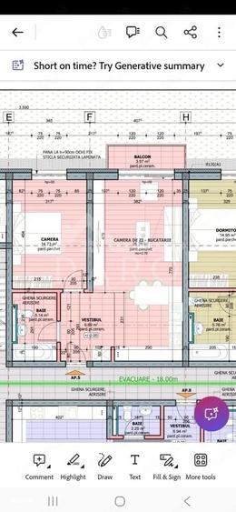 Apartament cu 2 camere în Tudor