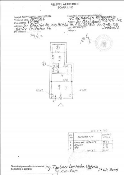 Spațiu comercial, de 24.020000457764 mp, în Olteniței