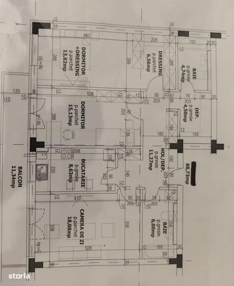 Apartament modern cu 3 camere |Bloc nou|Parcare-Tractorul-MaurerVillas - 4