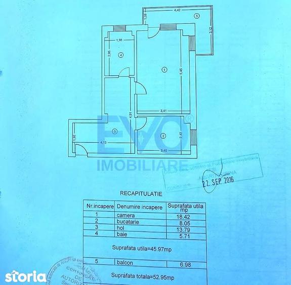 Garsonieră decomandată în Valea Lupului