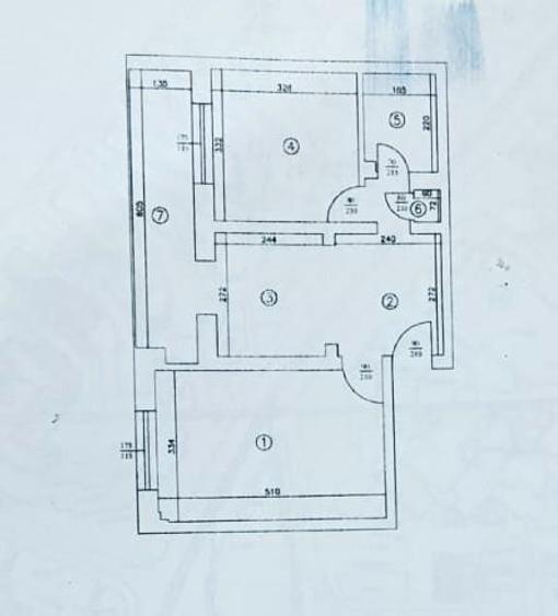 Apartament cu 2 camere decomandat, mobilat în Nicolina