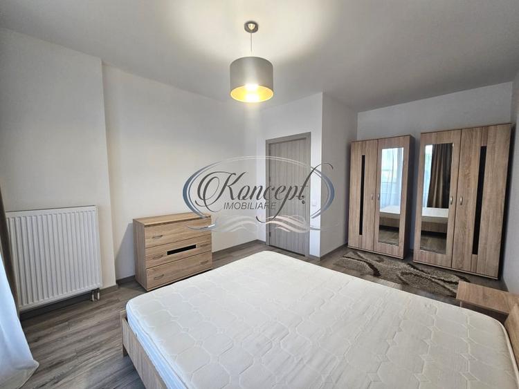 Apartament cu 2 camere semidecomandat, mobilat în Între Lacuri